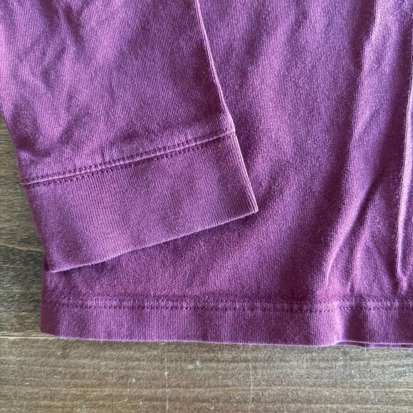 Vineyard Vines Maroon Long Sleeve Pocket Tee Boys' 5 - Picture 9 of 10